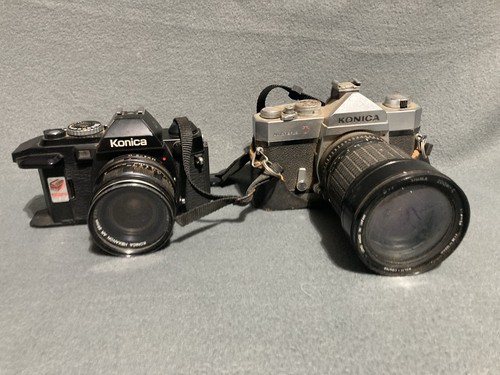 Vintage konica cameras w - konica,